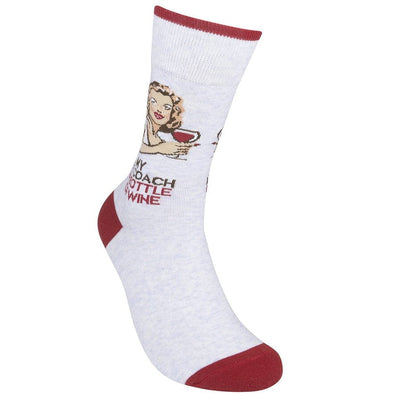 My Life Coach Crew Socks | Unisex - Knock Your Socks Off