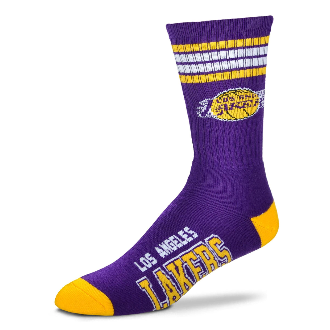 NBA: Los Angeles Lakers Crew Socks | Men's - Knock Your Socks Off