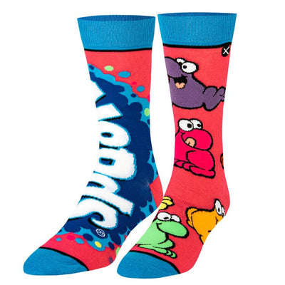 Nerds Split Crew Socks | Men's - Knock Your Socks Off