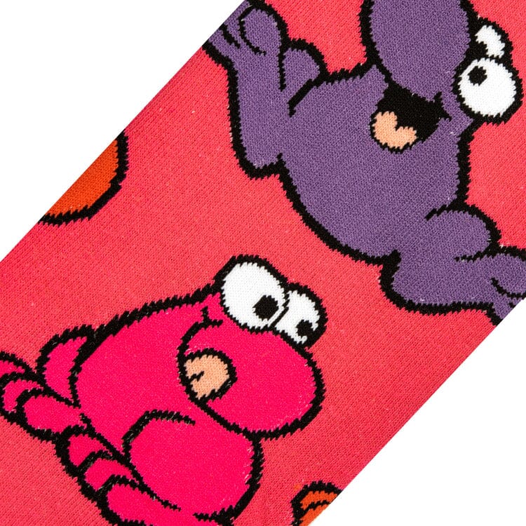 Nerds Split Crew Socks | Men's - Knock Your Socks Off