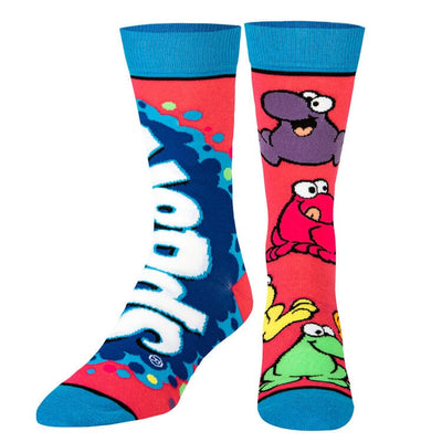 Nerds Split Crew Socks | Men's - Knock Your Socks Off