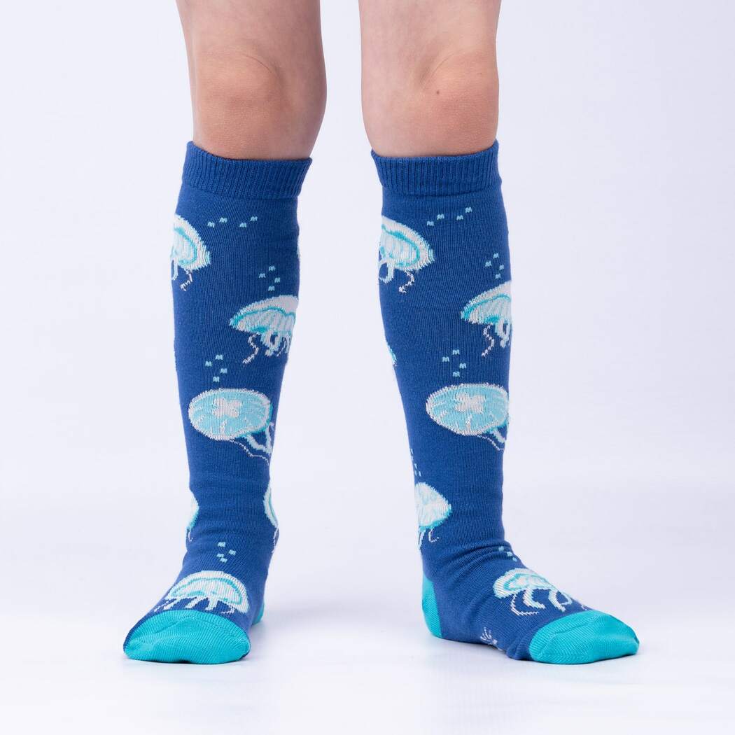 Nice to Sea You Junior Knee High Socks | Kids' - Knock Your Socks Off