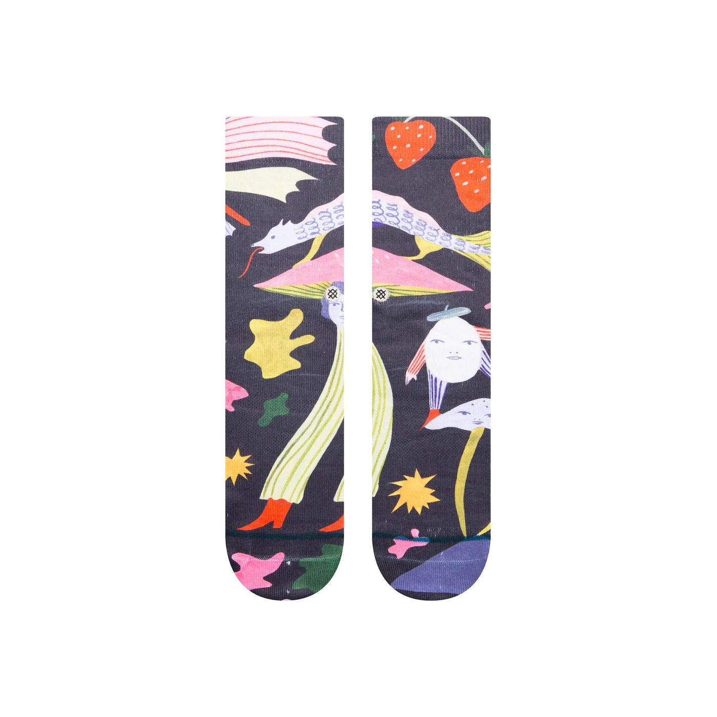 Night of the Salamander Crew Socks | Women's - Knock Your Socks Off