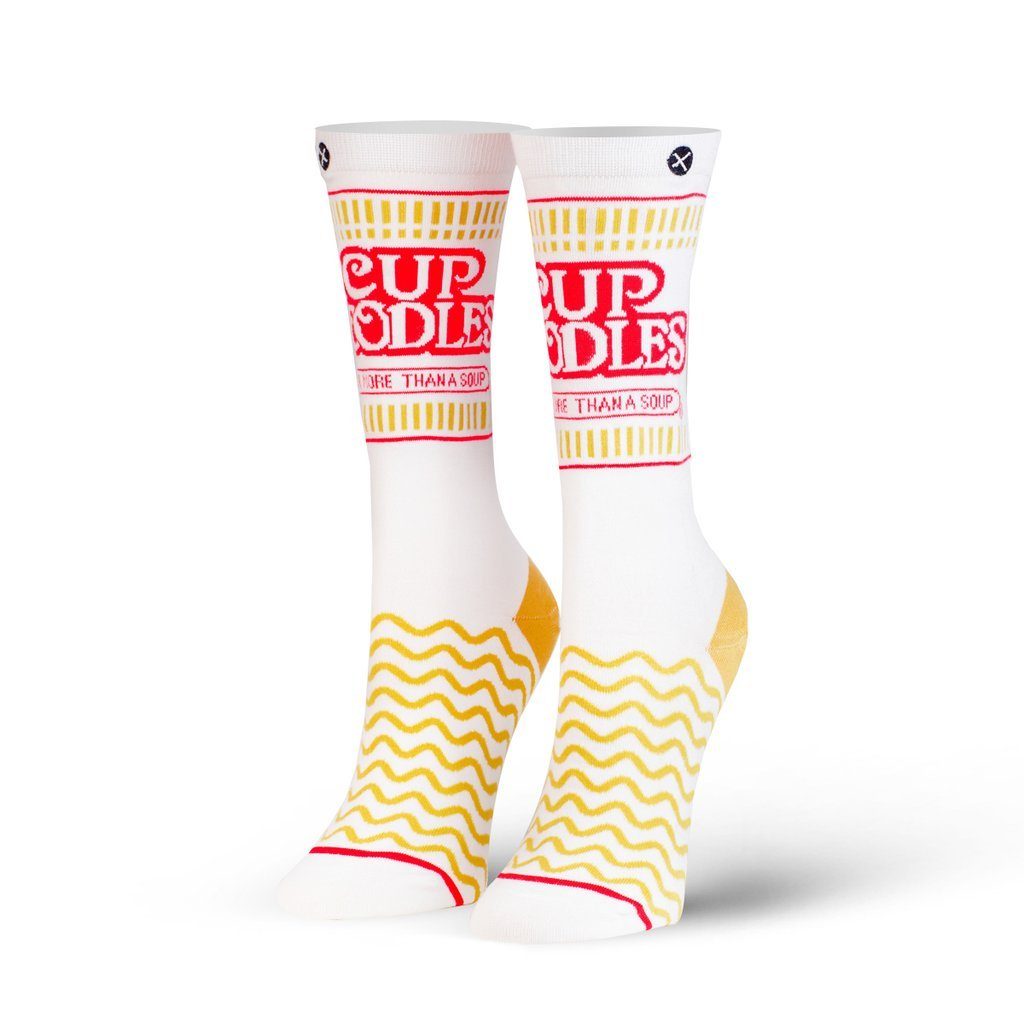ODD SOX - Cup Noodles Crew Socks | Women's - Knock Your Socks Off