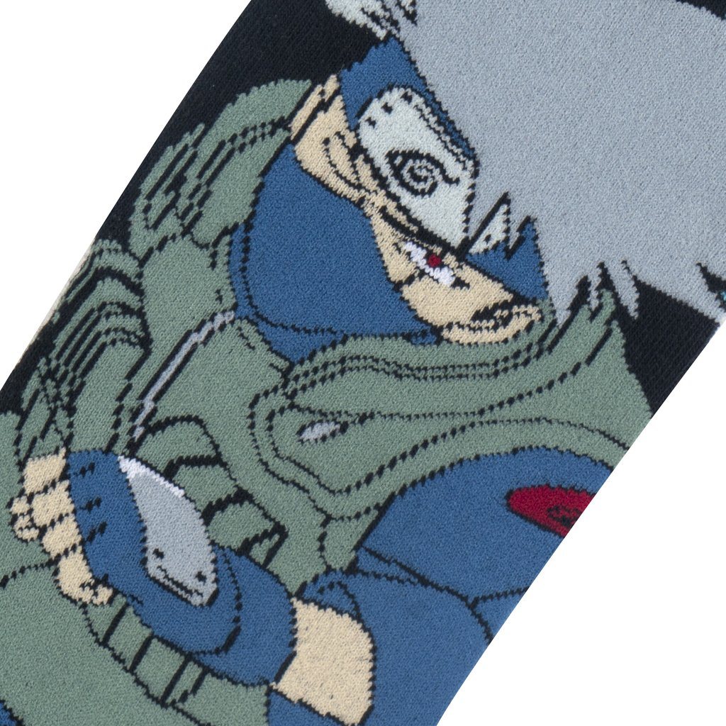 ODD SOX - Naruto: Kakashi Crew Socks | Men's - Knock Your Socks Off
