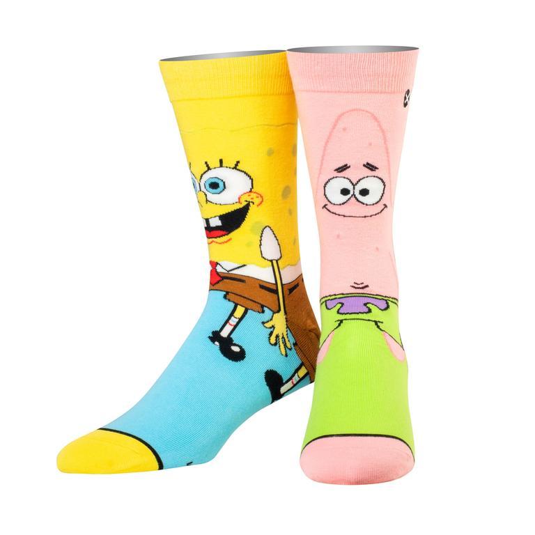 ODD SOX - Spongebob & Patrick Crew Socks | Kids' - Knock Your Socks Off