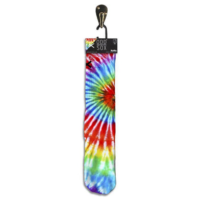 ODD SOX - Tied & Died Crew Socks | Men's - Knock Your Socks Off