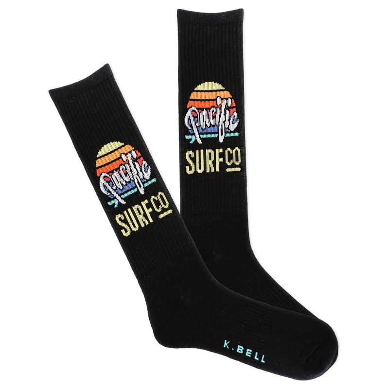 Pacific Surf Company Active Crew Sock | Men's - Knock Your Socks Off