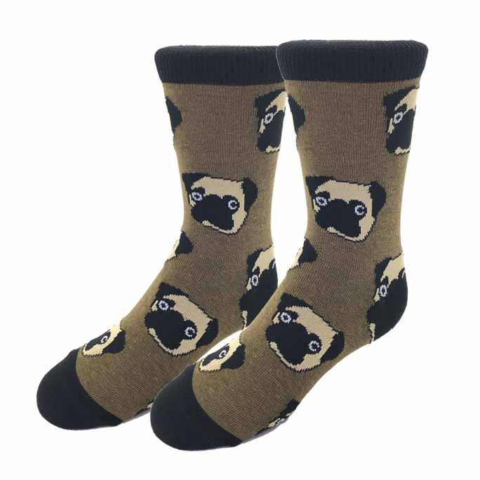 Pugs Crew Socks | Kids' - Knock Your Socks Off