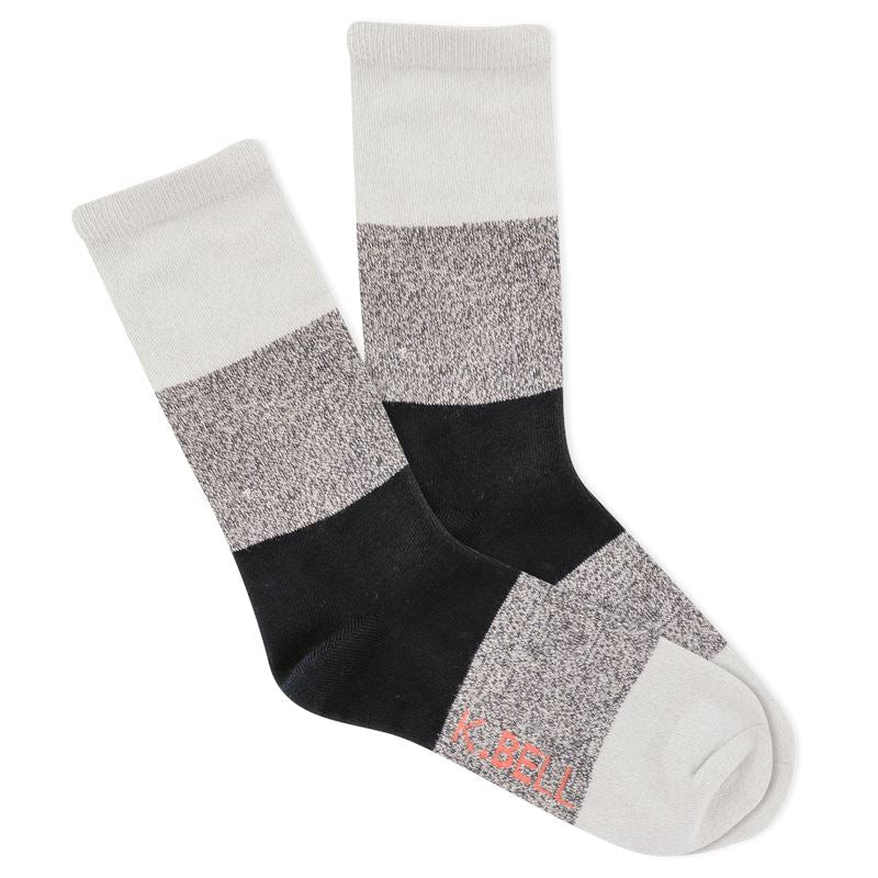 Random Feed Colorblock Crew Socks | Women's - Knock Your Socks Off