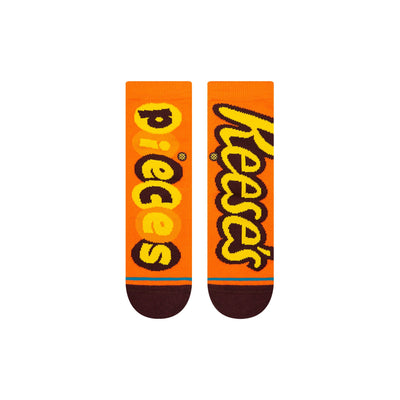 Reeses Pieces Crew Socks | Kids' - Knock Your Socks Off