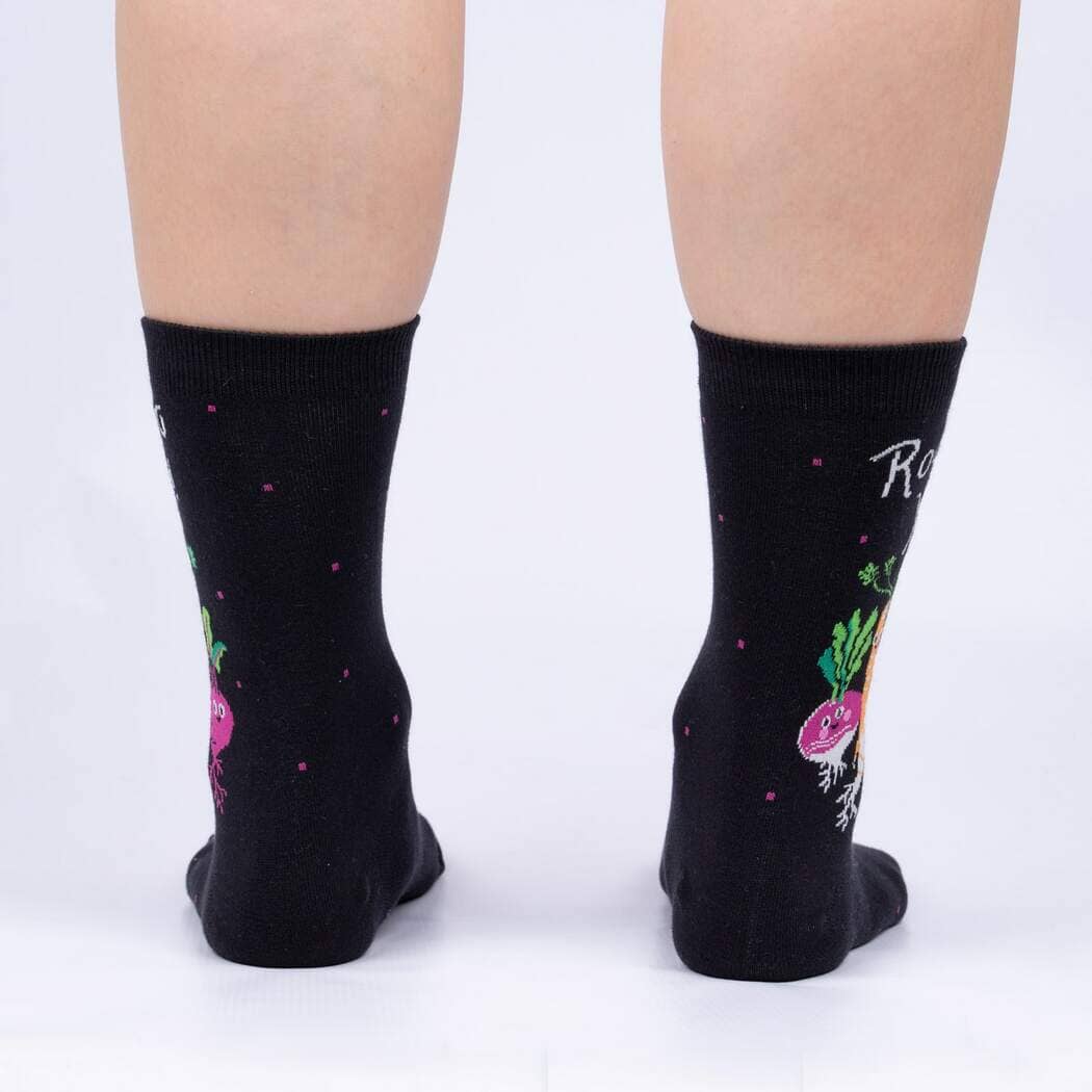 Rooting for You Crew Socks | Women's - Knock Your Socks Off