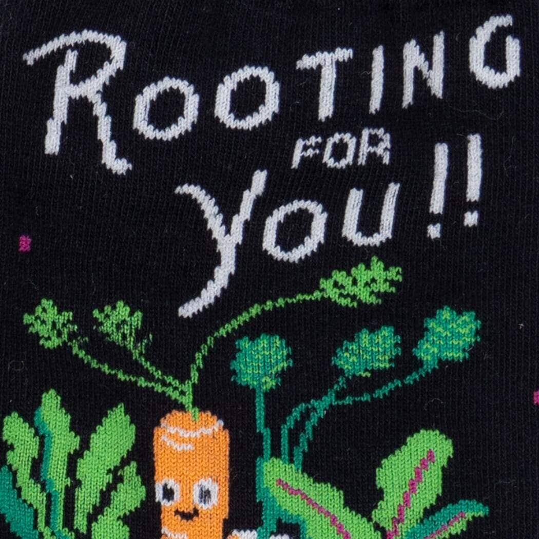 Rooting for You Crew Socks | Women's - Knock Your Socks Off