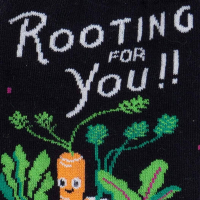 Rooting for You Crew Socks | Women's - Knock Your Socks Off