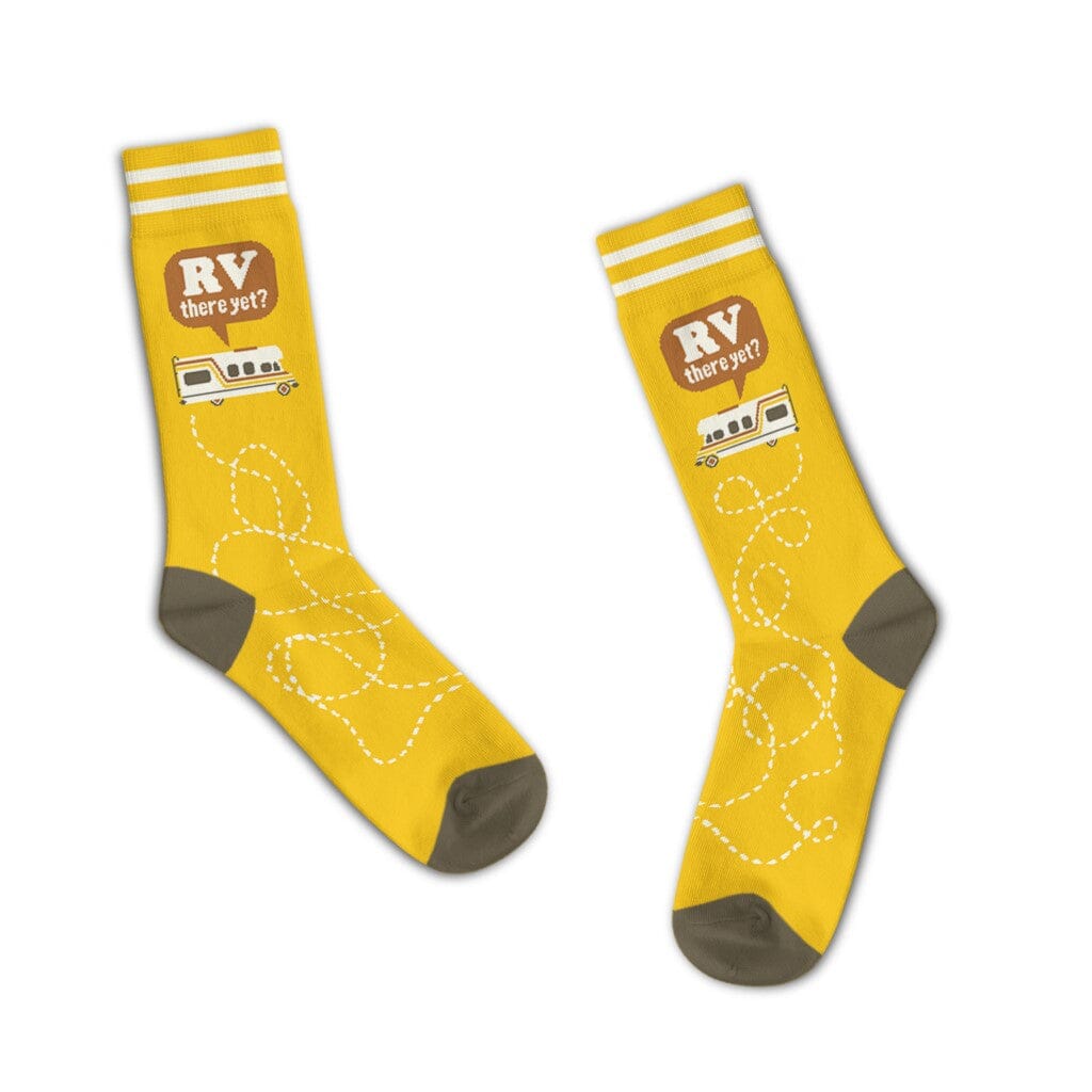 RV There Yet? Crew Socks | Unisex - Knock Your Socks Off