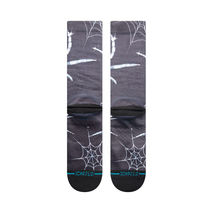 Sara Rabin Frigid-Black Crew Socks | Men&
