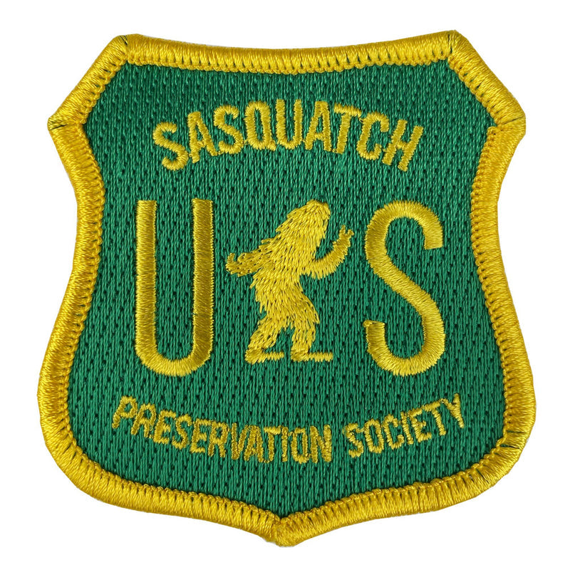 Sasquatch Preservation Society Embroidered Patch - Knock Your Socks Off