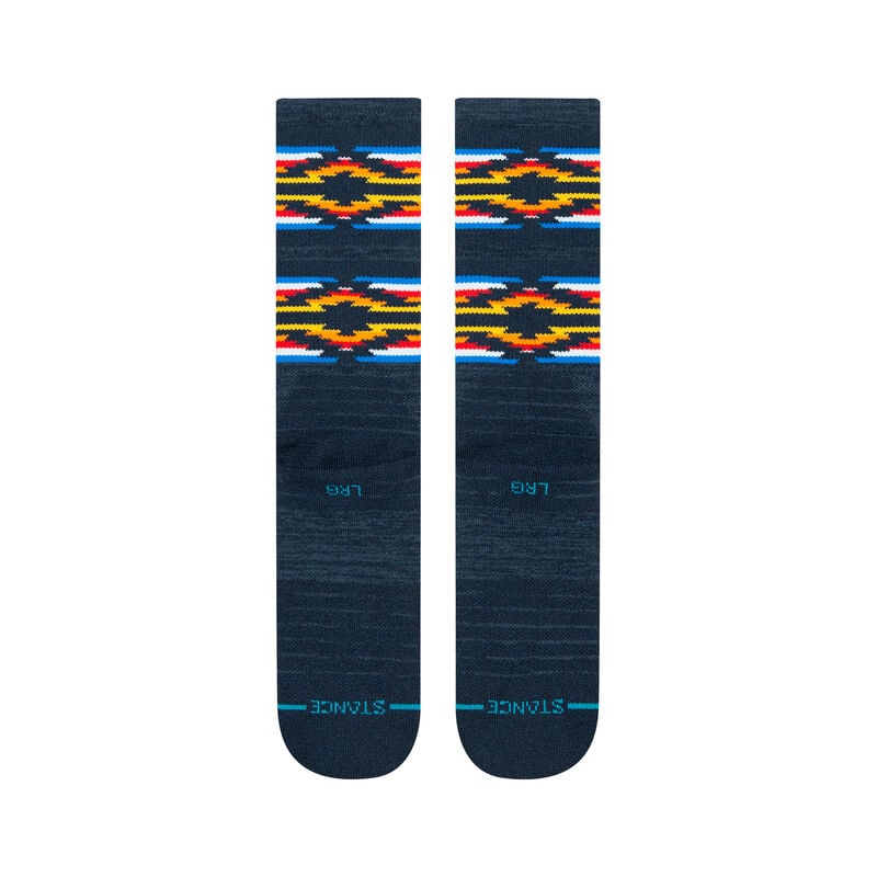 Serape Dos Base Wool Hiking Crew Socks | Men&