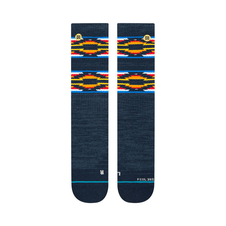 Serape Dos Base Wool Hiking Crew Socks | Men&