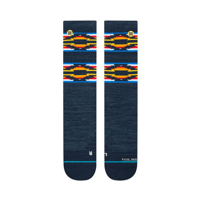 Serape Dos Base Wool Hiking Crew Socks | Women's - Knock Your Socks Off