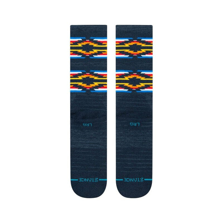 Serape Dos Base Wool Hiking Crew Socks | Women&