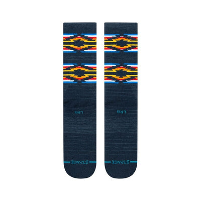 Serape Dos Base Wool Hiking Crew Socks | Women's - Knock Your Socks Off