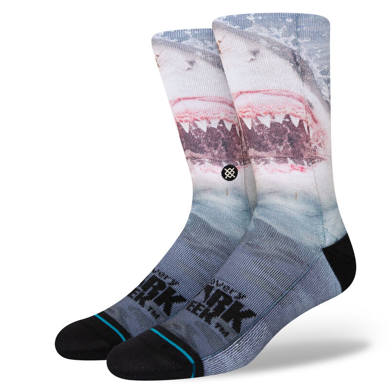 Shark Week Pearly Whites Crew Socks | Men&