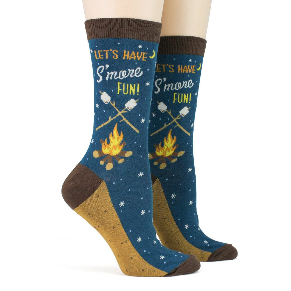 Smores Crew Socks | Women's - Knock Your Socks Off
