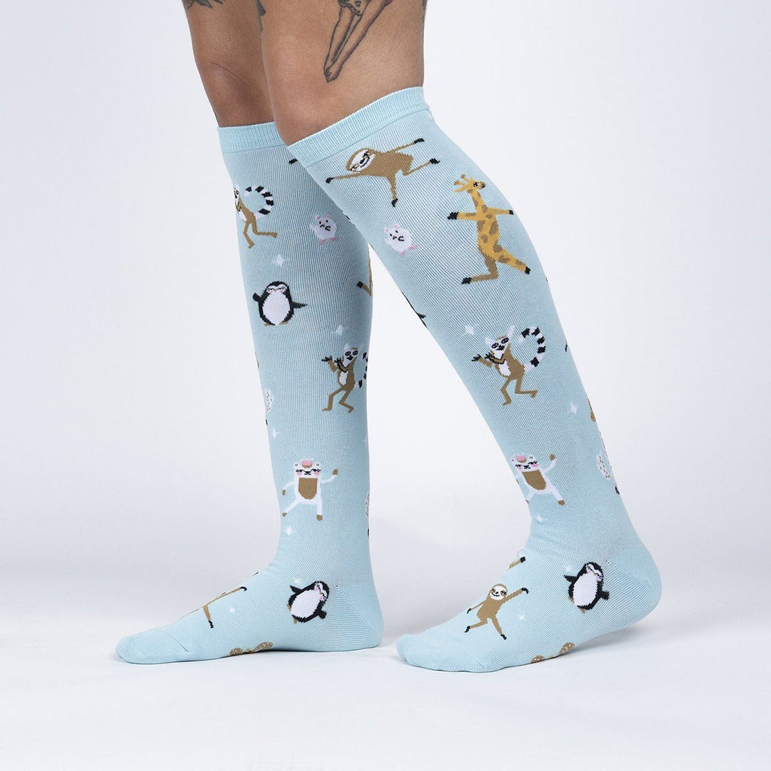 Sock It To Me - Dancing Queen Knee High Socks | Women's - Knock Your Socks Off
