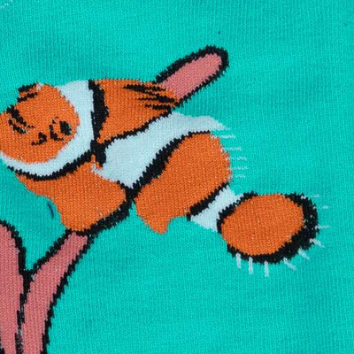 Sock It To Me - "Friends with Benefish" Clownfish Knee High Socks | Women's - Knock Your Socks Off
