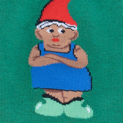 Sock It To Me - "Hangin' with my Gnomies" Garden Gnome Knee High Socks | Women's - Knock Your Socks Off