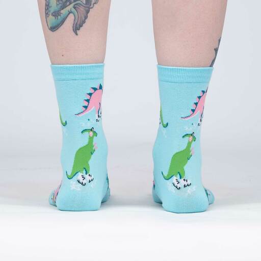 Sock It To Me - Ice Age Crew Socks | Women's - Knock Your Socks Off