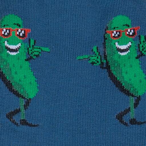 Sock It To Me - "Kind of a Big Dill" Pickle Crew Socks | Men's - Knock Your Socks Off