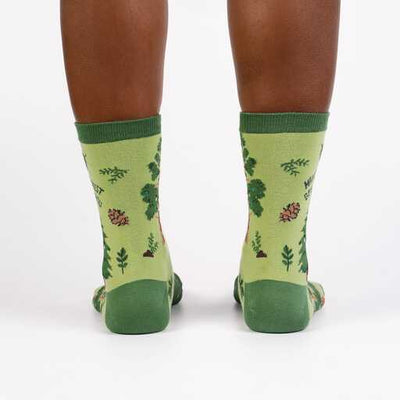 Sock It To Me - May the Forest be With You Crew Socks | Women's - Knock Your Socks Off