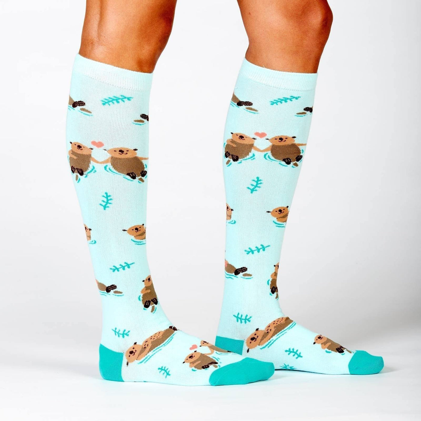 Sock It To Me - My Otter Half Knee High Socks | Women's - Knock Your Socks Off