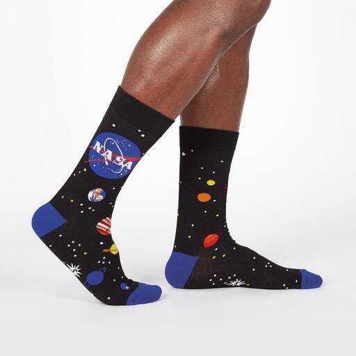 Sock It To Me - NASA Solar System Crew Socks | Men's - Knock Your Socks Off