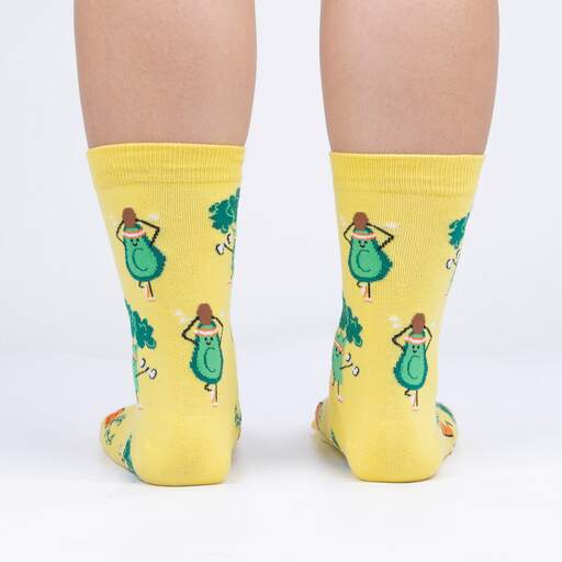Sock It To Me - "Plant Powered" Vegetable Crew Socks | Women&