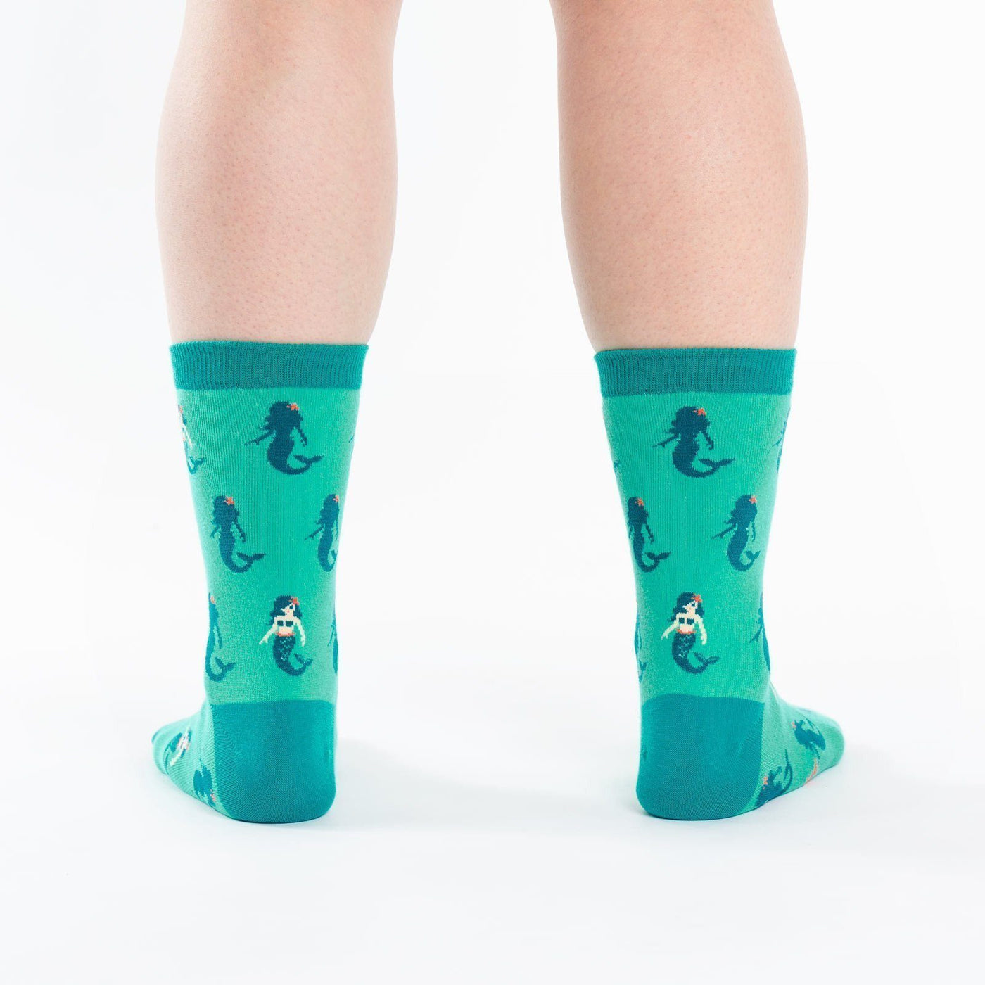 Sock It To Me - Princess of the Sea Crew Socks | Women's - Knock Your Socks Off