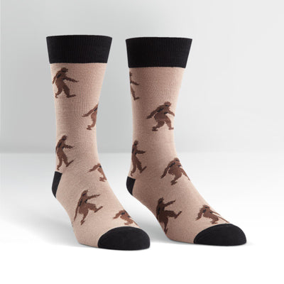 Sock It To Me - Sasquatch Crew Socks | Men's - Knock Your Socks Off