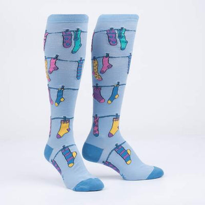 Sock It To Me - "Socks on Socks" Knee High Socks | Women's - Knock Your Socks Off
