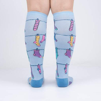 Sock It To Me - "Socks on Socks" Knee High Socks | Women's - Knock Your Socks Off