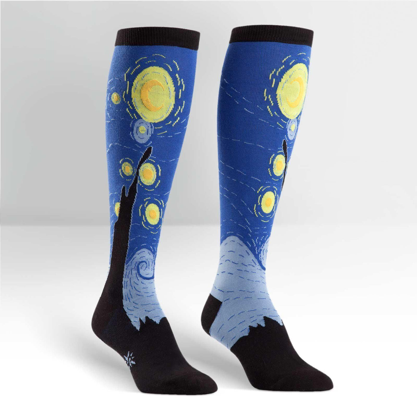 Sock It To Me - Starry Night Knee High Socks | Women's - Knock Your Socks Off