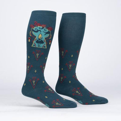 Sock It To Me - STRETCH-IT Alice in Wonderland Knee High Socks | Women's - Knock Your Socks Off
