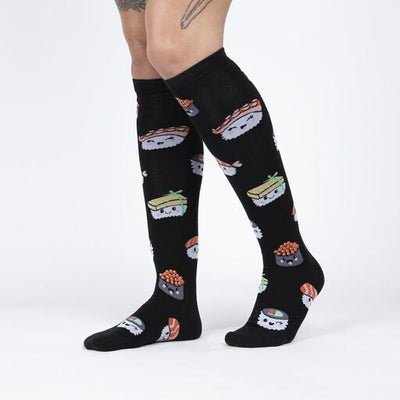 Sock It To Me - Sushi Party Knee High Socks | Women's - Knock Your Socks Off