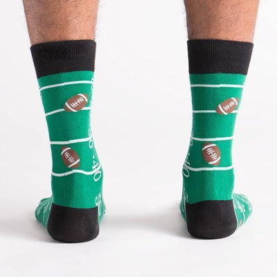 Sock It To Me - Touchdown Crew Socks | Men's - Knock Your Socks Off