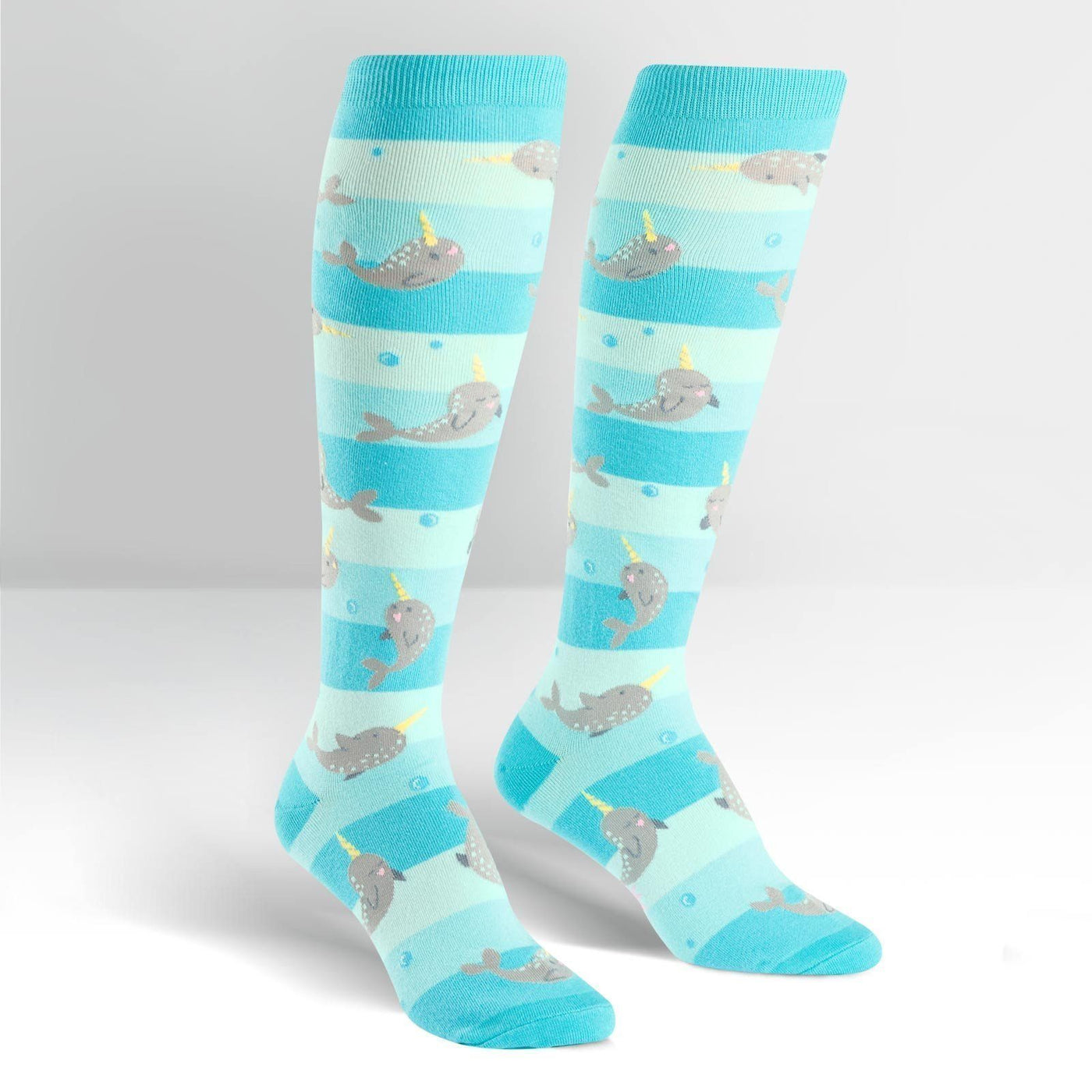 Sock It To Me - Unicorn of the Sea Knee High Socks | Women's - Knock Your Socks Off