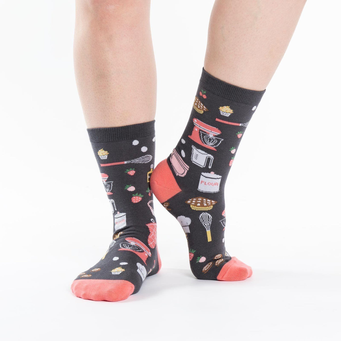 Sock It To Me - Whisking Business Crew Socks | Women's - Knock Your Socks Off