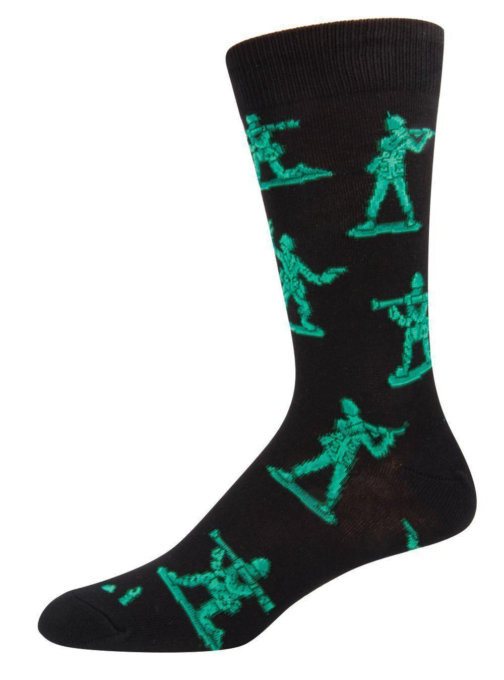 Socksmith - Army Men Crew Socks | Men's - Knock Your Socks Off