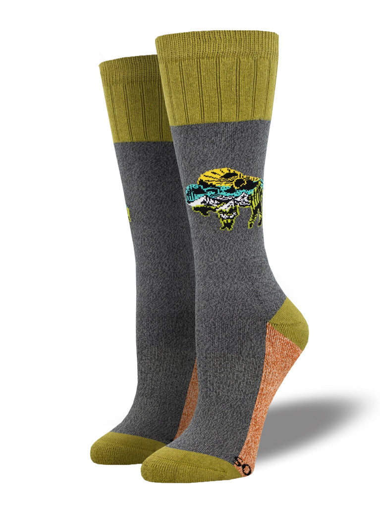 Socksmith - Atomic Child: Outlands "Buffalo Range" Boot Socks | Women's - Knock Your Socks Off