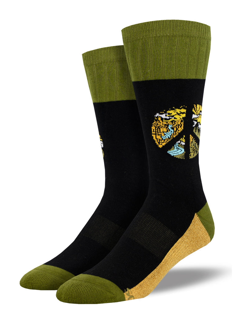 Socksmith - Atomic Child: Outlands "Inner Peace" Boot Socks | Men's - Knock Your Socks Off